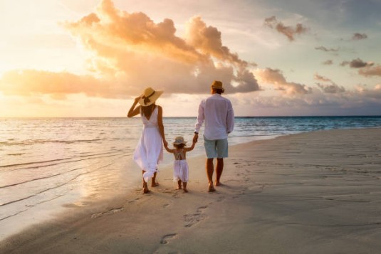 Strand Spaziergang